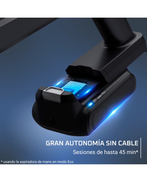 Aspirador de escoba recargable Rowenta X-Pert 7.6 RH6A35WO con Tecnología ciclónica 5