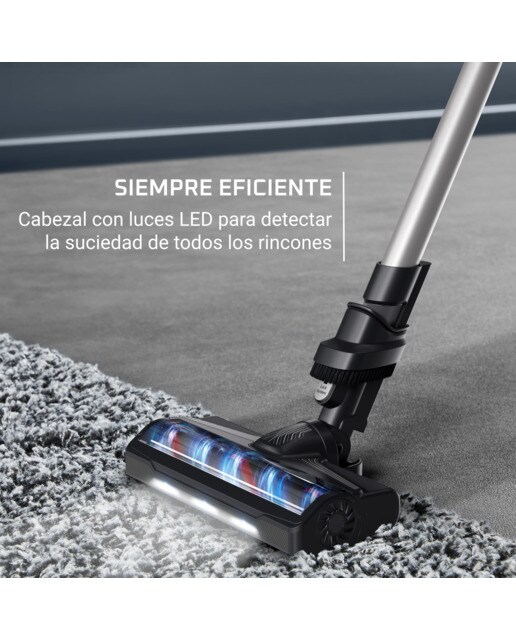 Aspirador de escoba recargable Rowenta X-Pert 7.6 RH6A35WO con Tecnología ciclónica 6