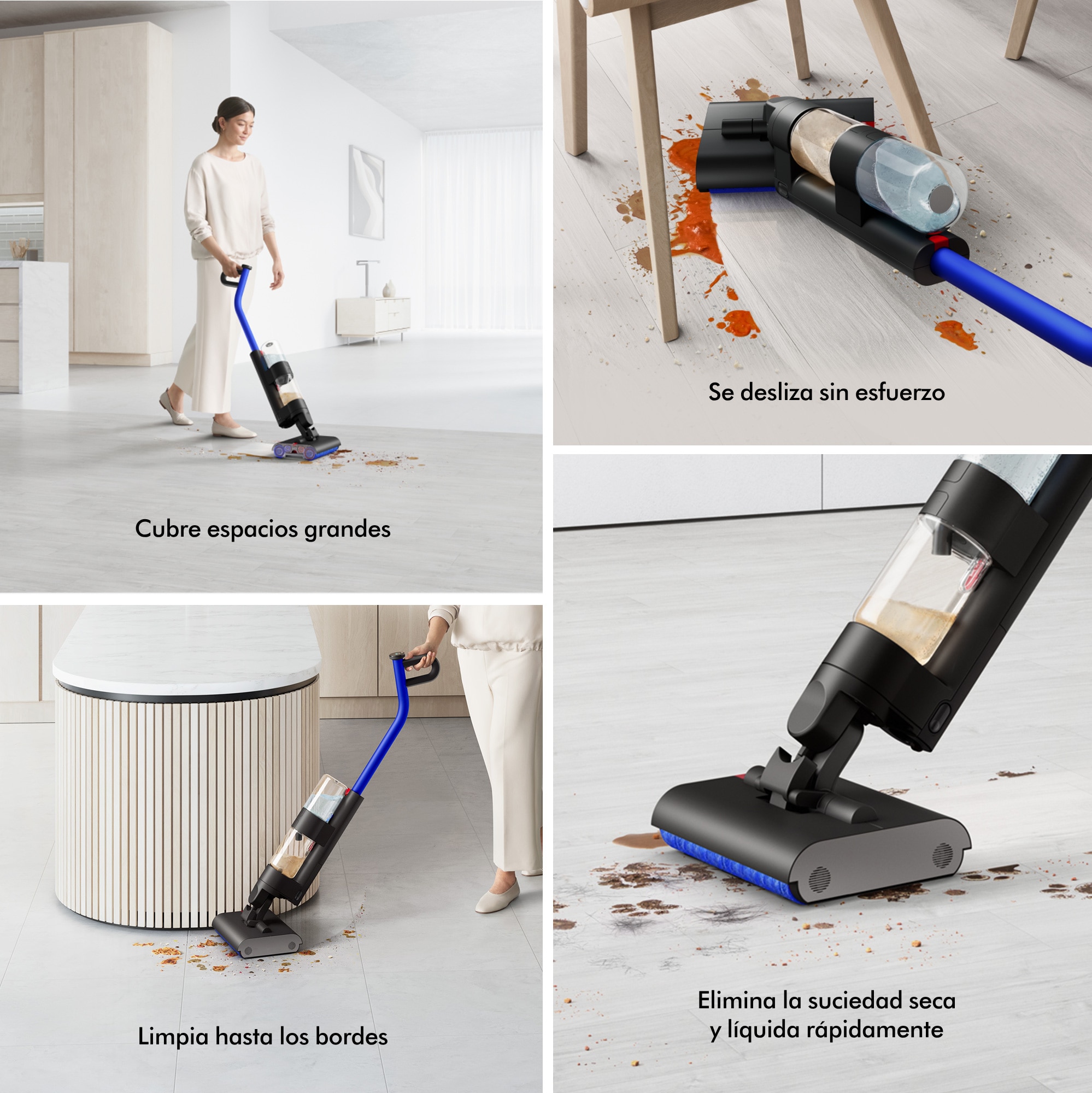 Mopa Eléctrica Dyson Wash G1 - Preto e Azul Azul-7