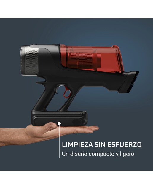 Aspirador de escoba recargable Rowenta X-Force Flex 13.60 Animal Care Negro / Rojo-8