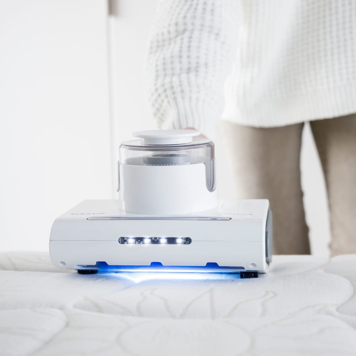 Aspirador sin bolsa Taurus Textil Care para colchones y tapicerías Blanco-5