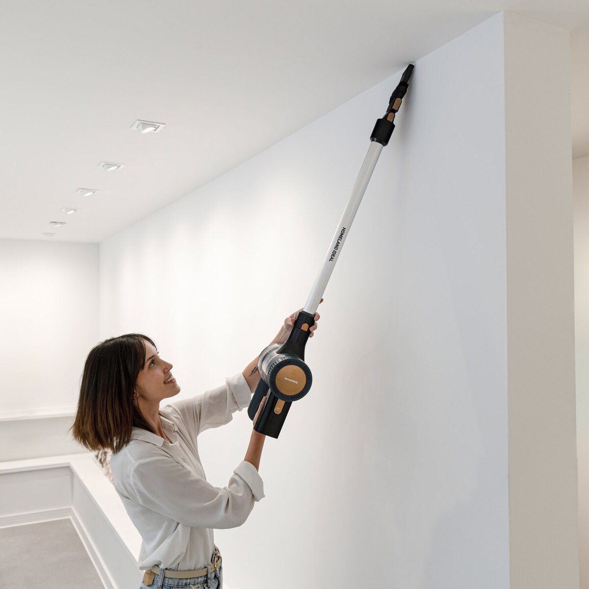 Aspirador de escoba recargable Taurus Homeland Ideal 22,2V Azul / Negro-8