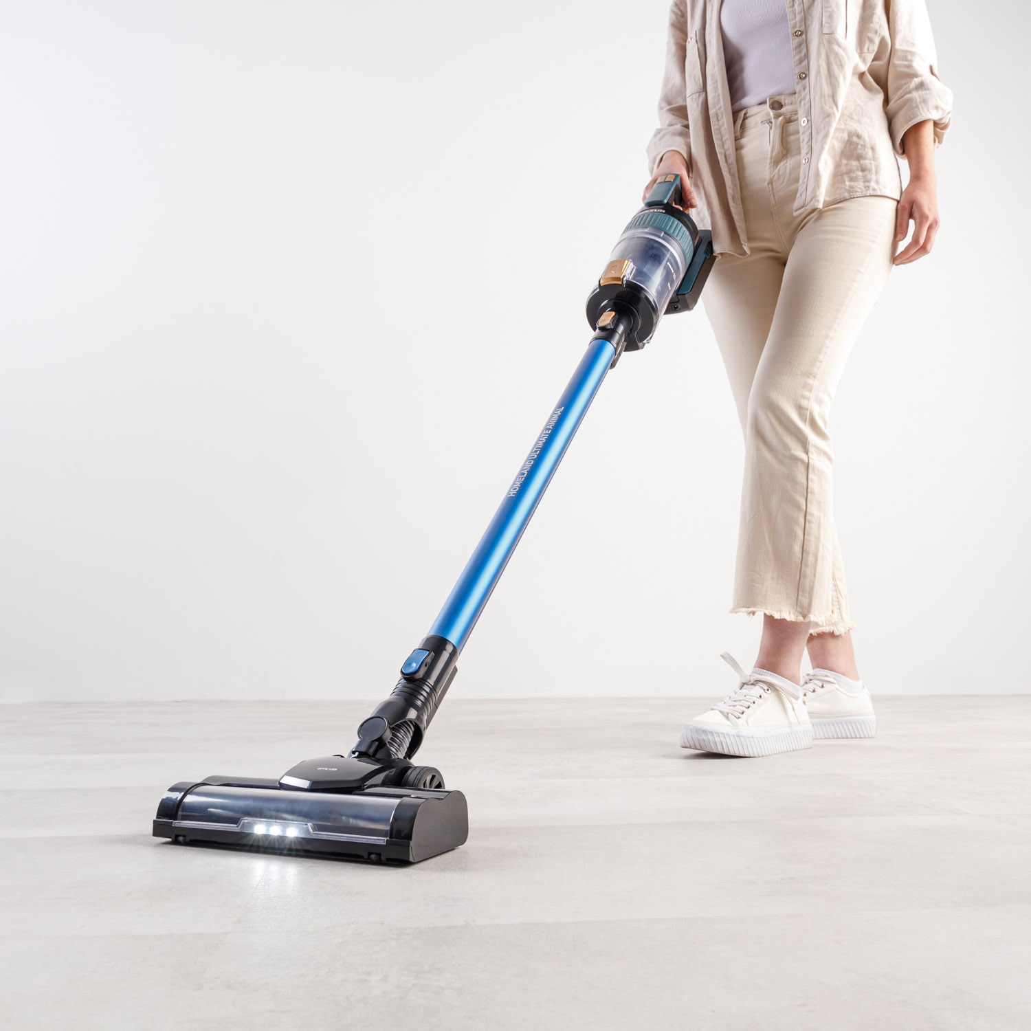 Aspirador de escoba recargable Taurus Homeland Ultimate Animal 33,6V Azul / Negro-4