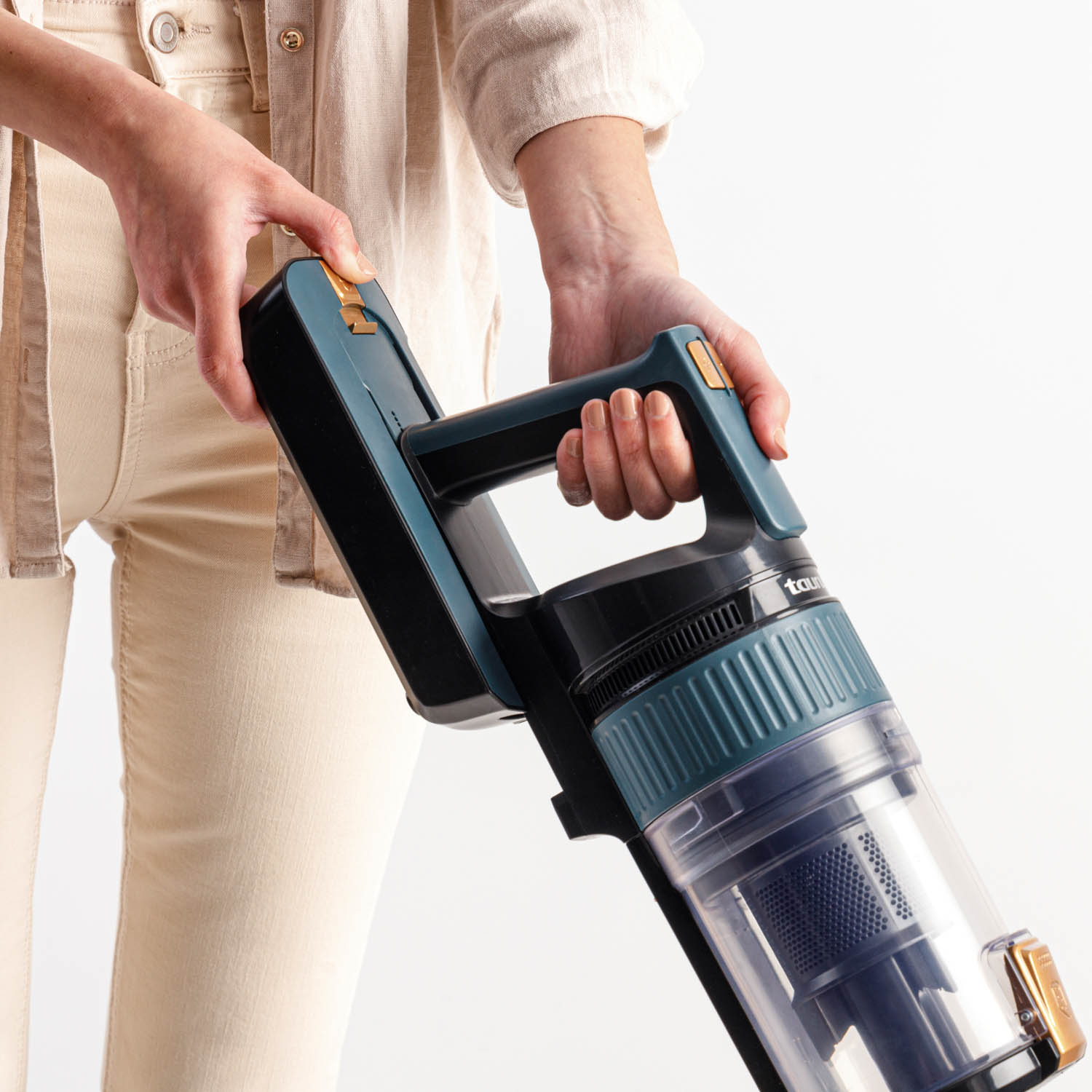 Aspirador de escoba recargable Taurus Homeland Ultimate Animal 33,6V Azul / Negro-8