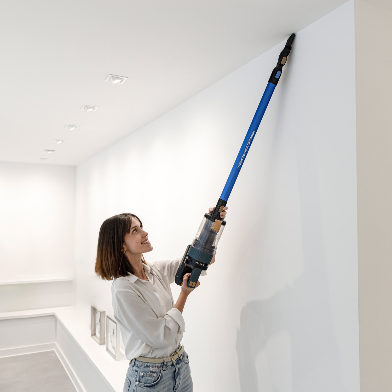 Aspirador de escoba recargable Taurus Homeland Ultimate Animal 33,6V Azul / Negro-10