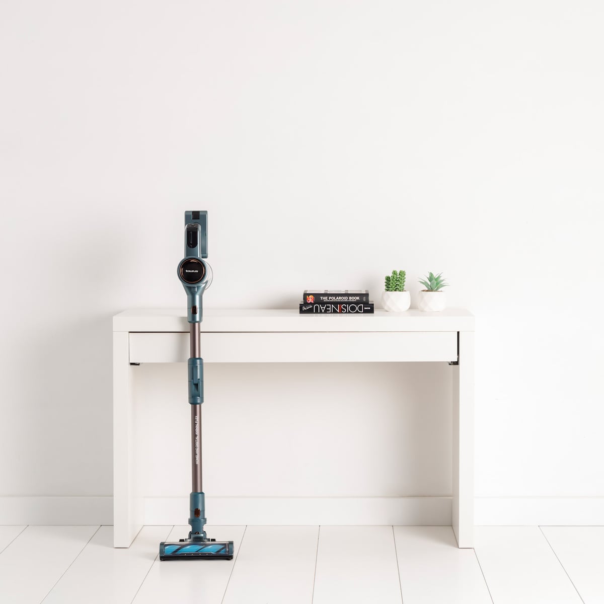 Aspirador de escoba recargable Taurus Homeland Digital Animal Flex con 3 velocidades Azul / Negro-10