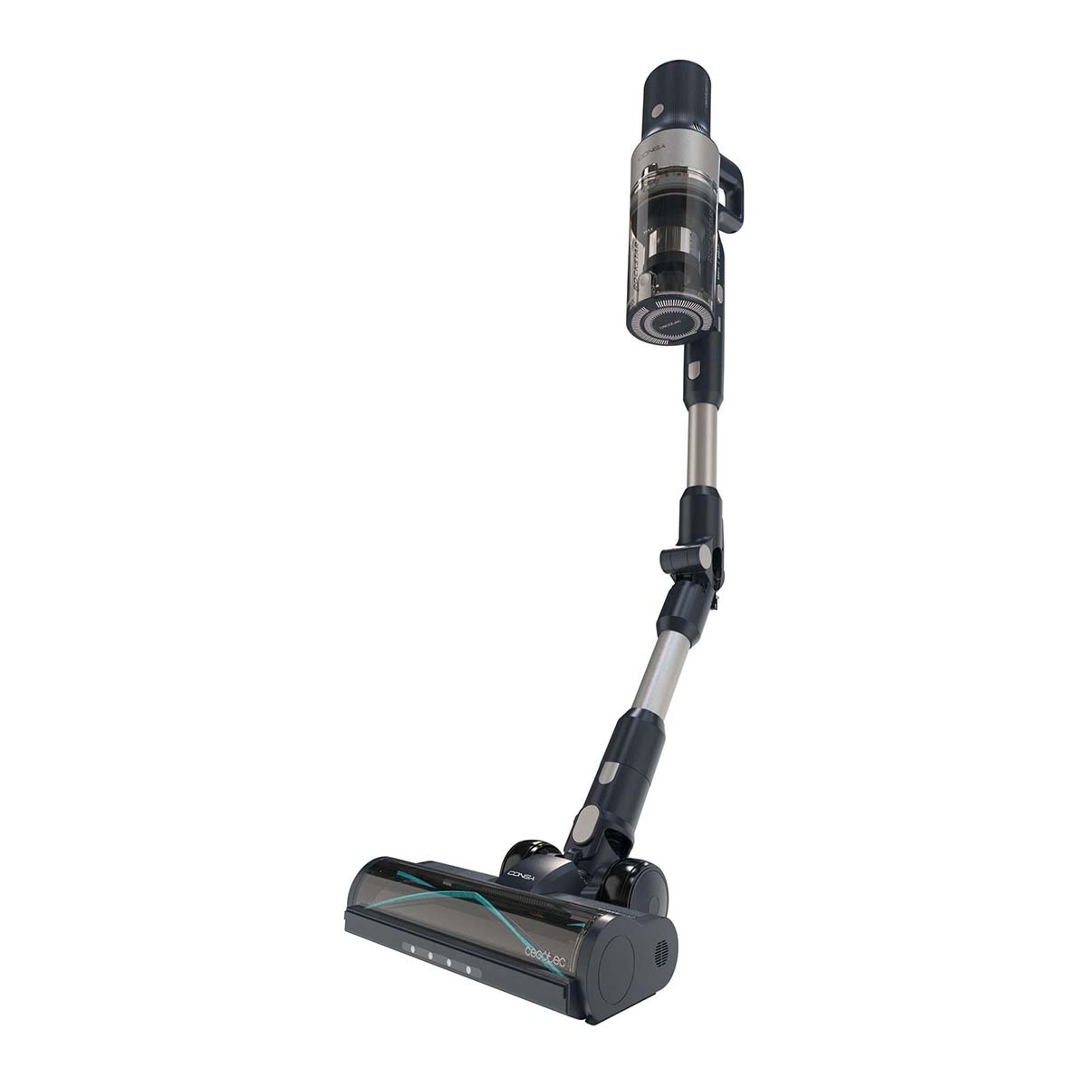 Cecotec - Aspirador de escoba recargable Cecotec Conga Rockstar 5500 Hurricane Station Flex.