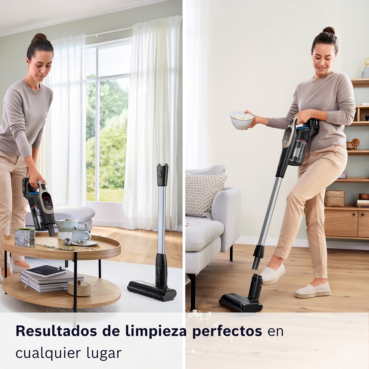 Aspirador escoba sin cable, Bosch, Unlimited 9, BCS931GAC Gris-17