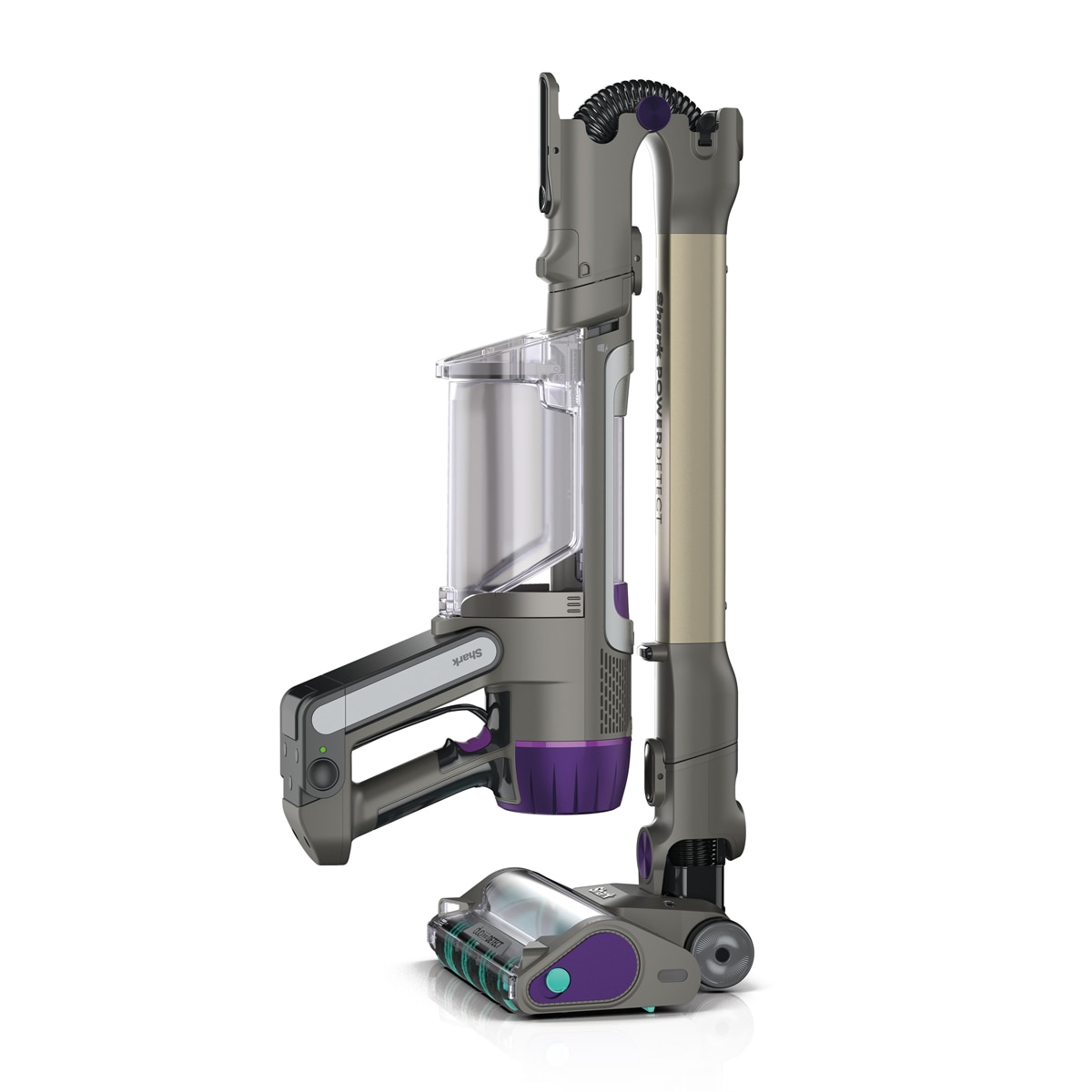 Aspirador de escoba Shark PowerDetect IP3251EUT, 300 W, 70 min Autonomía, Base Autovaciado, Especial Mascotas Gris-5