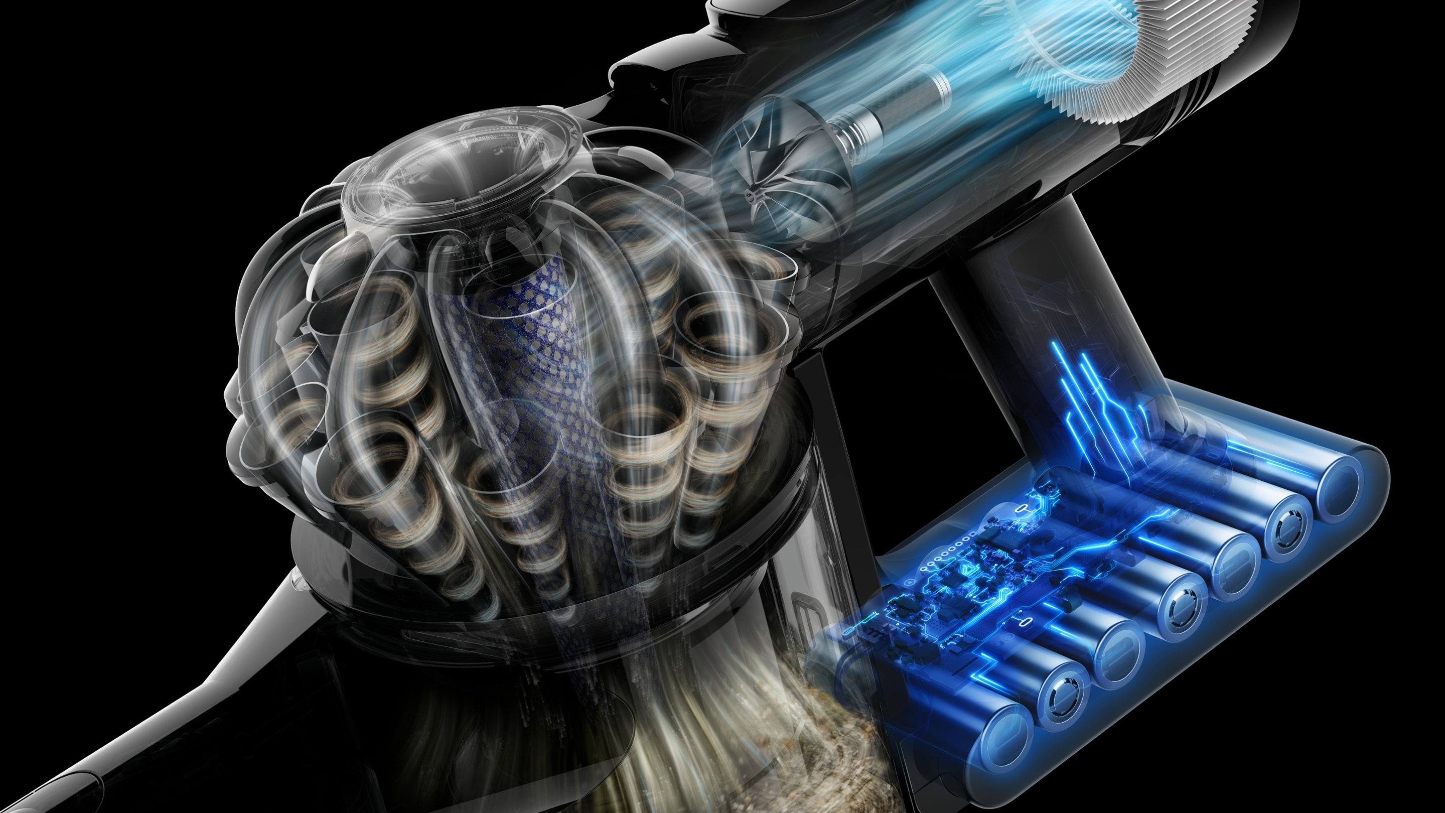 Aspirador Vertical Dyson Cyclone DS20 226587-01 Recarregável com Autonomia de 60 Minutos 6
