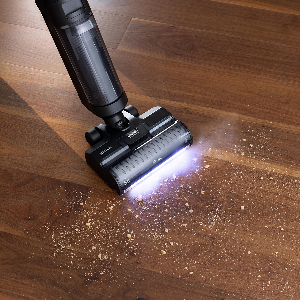 Fregona eléctrica a vapor Polti Rollysteam WD40C sin cable Negro-7