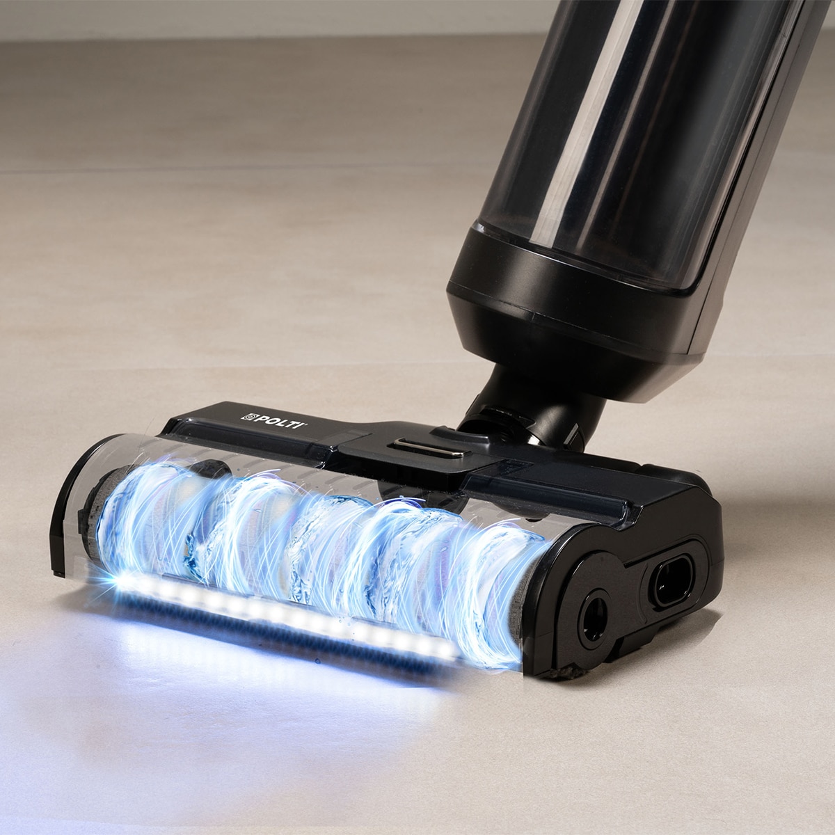 Fregona eléctrica a vapor Polti Rollysteam WD40C sin cable Negro-8