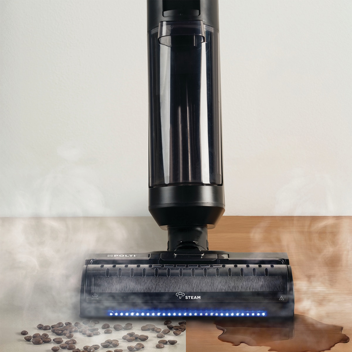 Fregona eléctrica a vapor Polti Rollysteam WD40C sin cable Negro-11