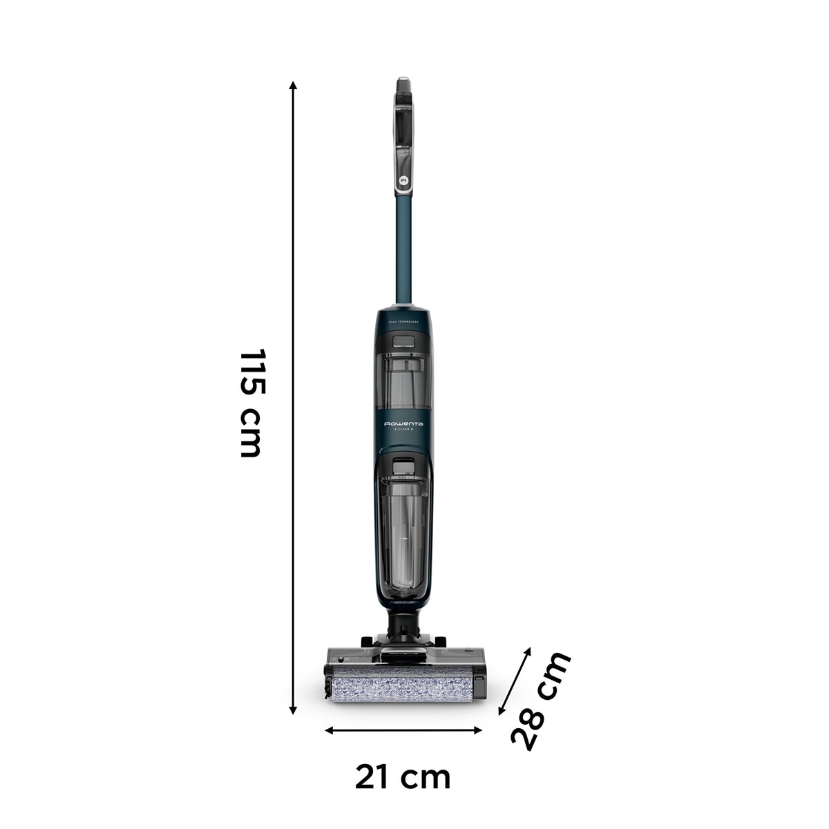 Fregona eléctrica sin cables Rowenta X-Clean 2 con tecnología Wet & Dry 2 en 1 Azul-3