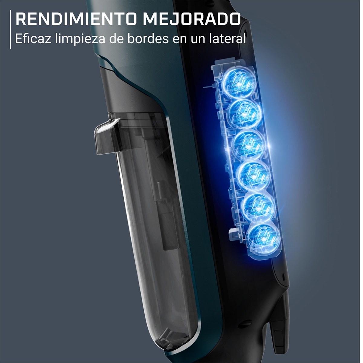 Fregona eléctrica sin cables Rowenta X-Clean 2 con tecnología Wet & Dry 2 en 1 Azul-9