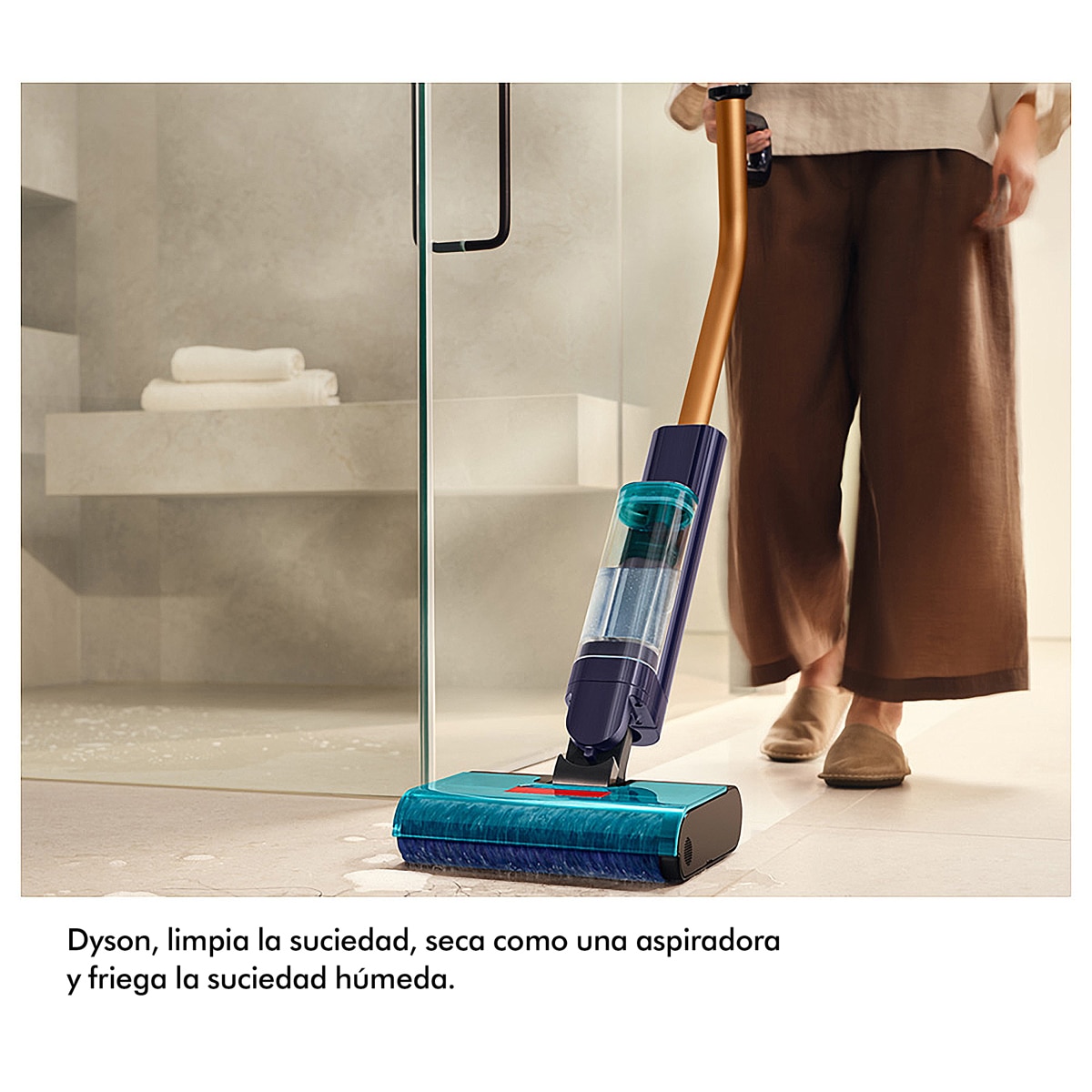 Fregona eléctrica Dyson clean+wash Hygiene 4