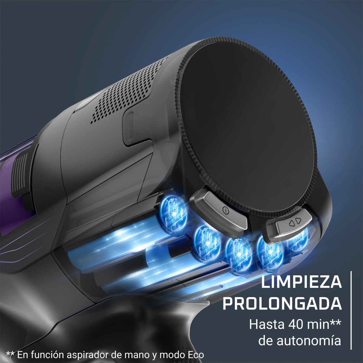 Aspirador de escoba Rowenta X-Pert 5.80 RH5A32 ultraligera Violeta-4