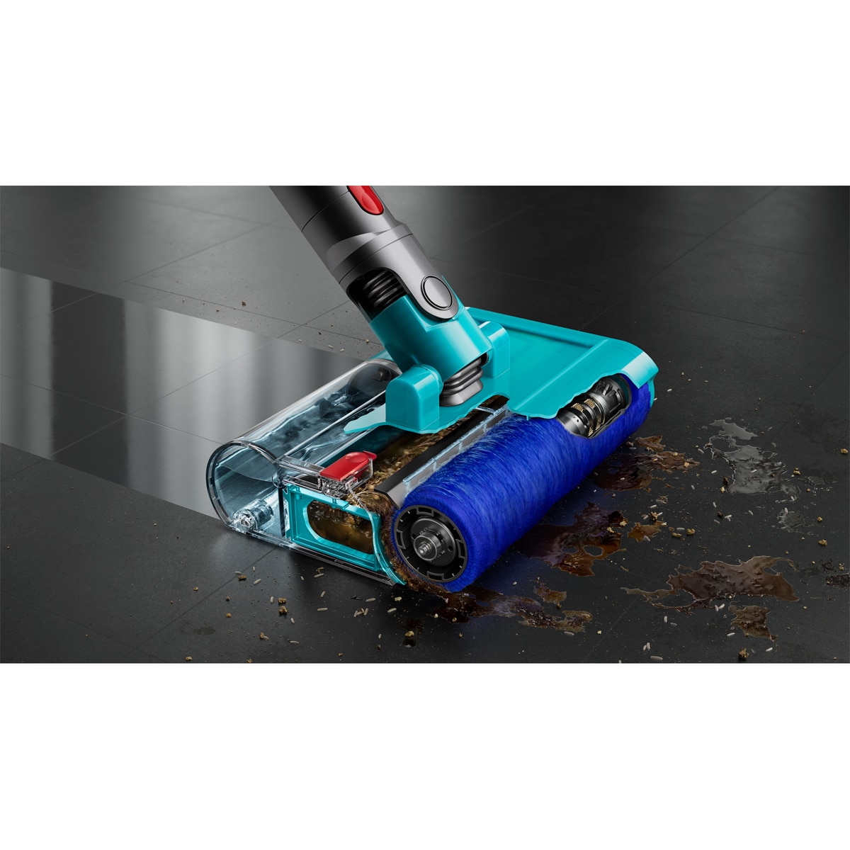 Aspiradora fregona eléctrica Dyson Cyclone V10 Submarine Azul-3