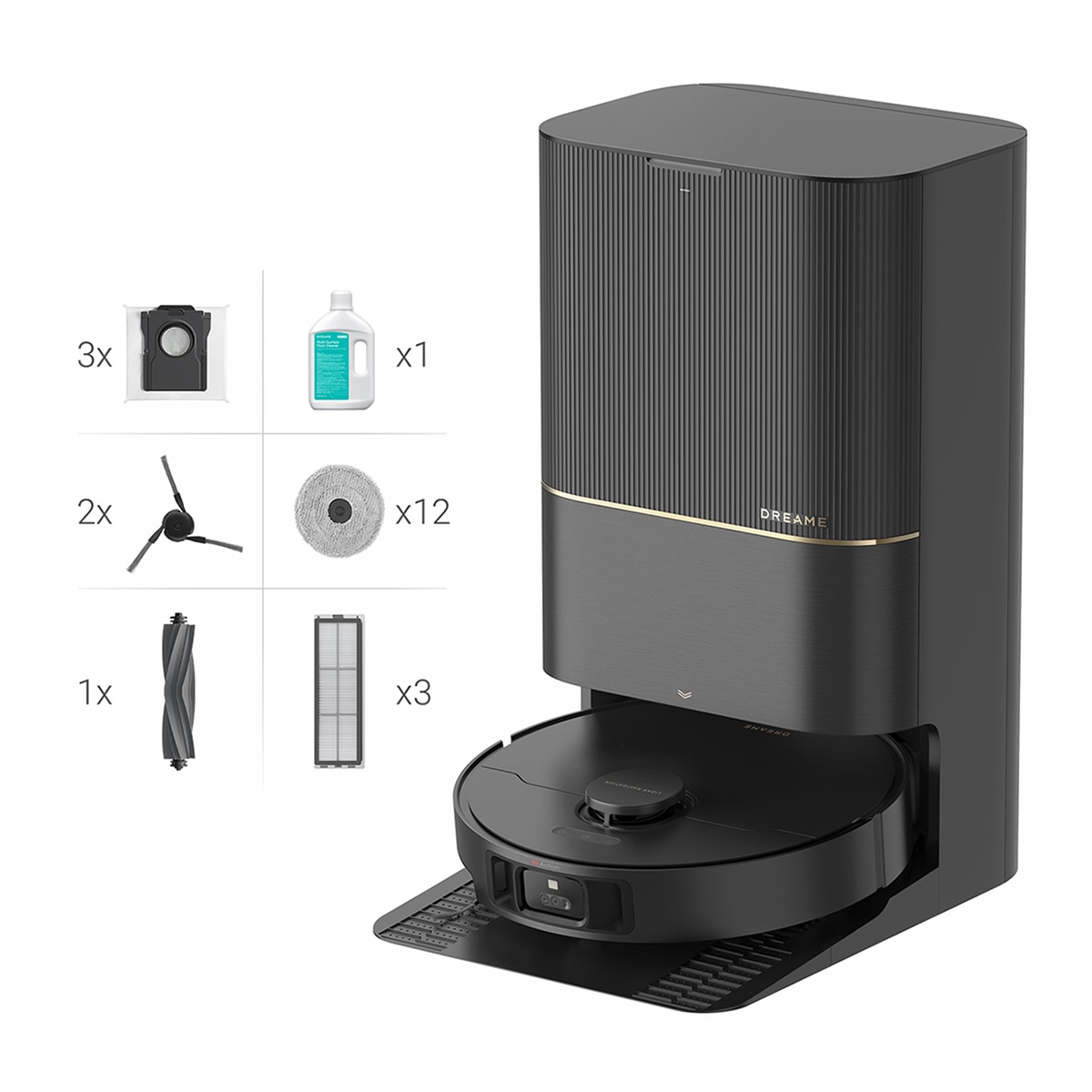 Dreame – Robot aspirador y friegasuelos Dreame X40 Ultra Complete con tecnología OmniDirt.