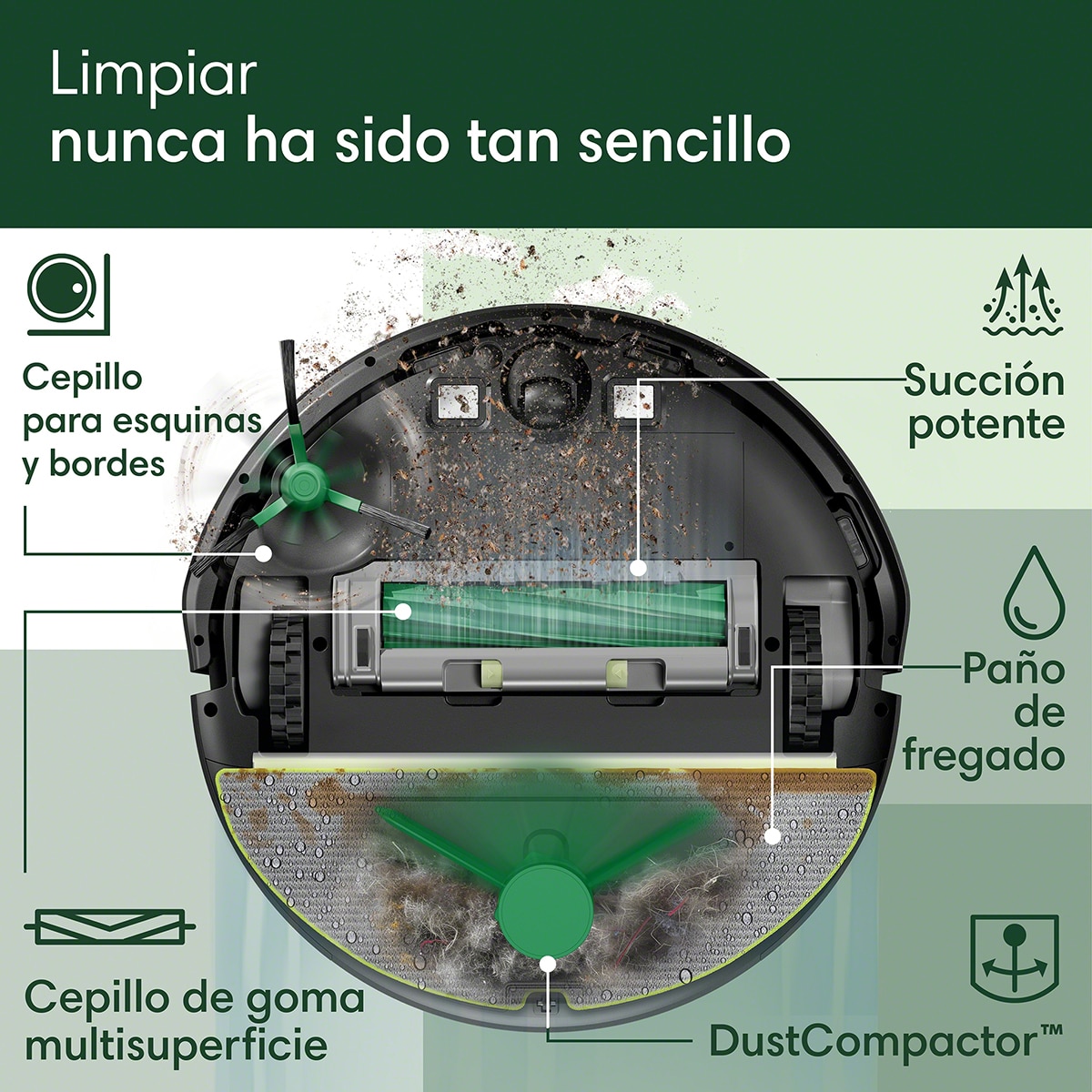 Thumbnail 4 de iRobot Roomba 205 robot aspirador 7.000 Pa