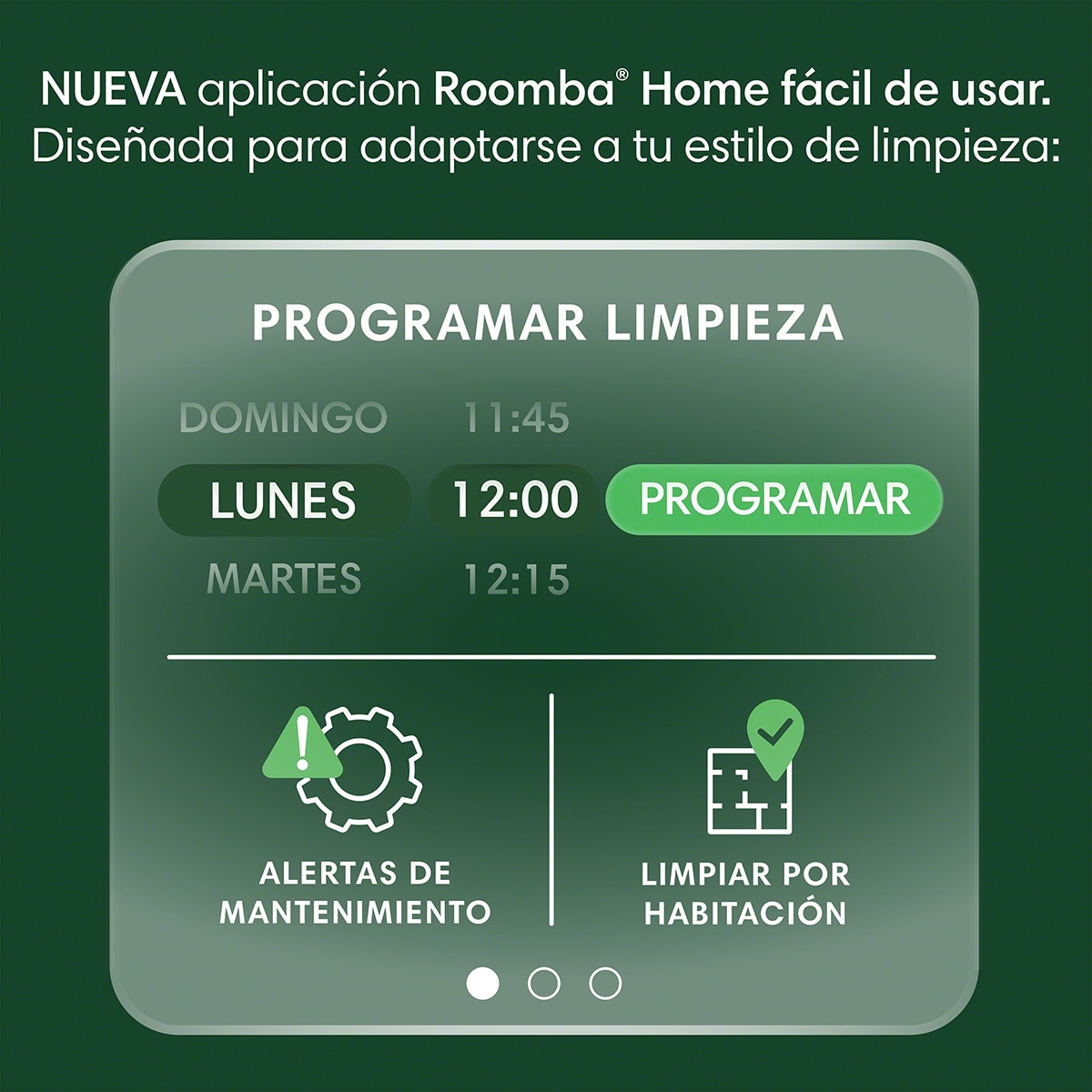 Robot aspirador y friegasuelos Roomba® Plus 405 Combo con Base AutoWash™ y mopas giratorias DualClean™ elevables con SmartScrub Blanco-10