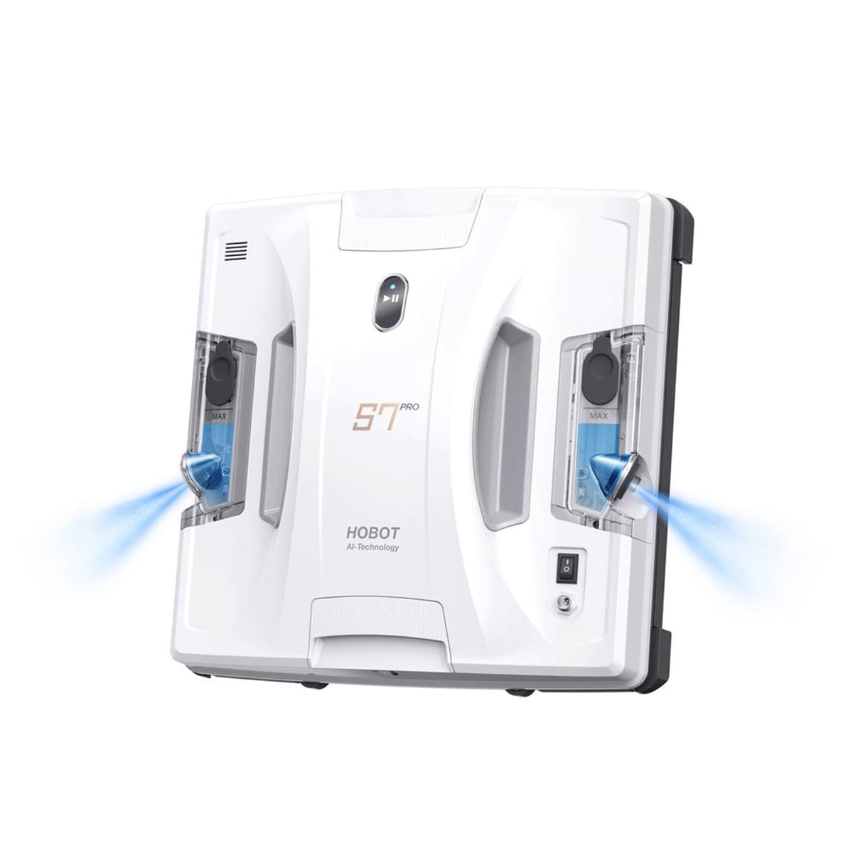 Smartbot HOBOT mop robot with water and motorised mops, which scrub 900 times/min, also sucks with app and voice control. LEGEE-7