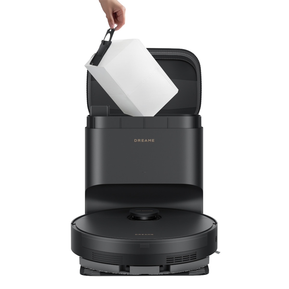 Robot aspirador Dreame D20 Pro Plus con cepillo HyperStream? - Negro Negro-13