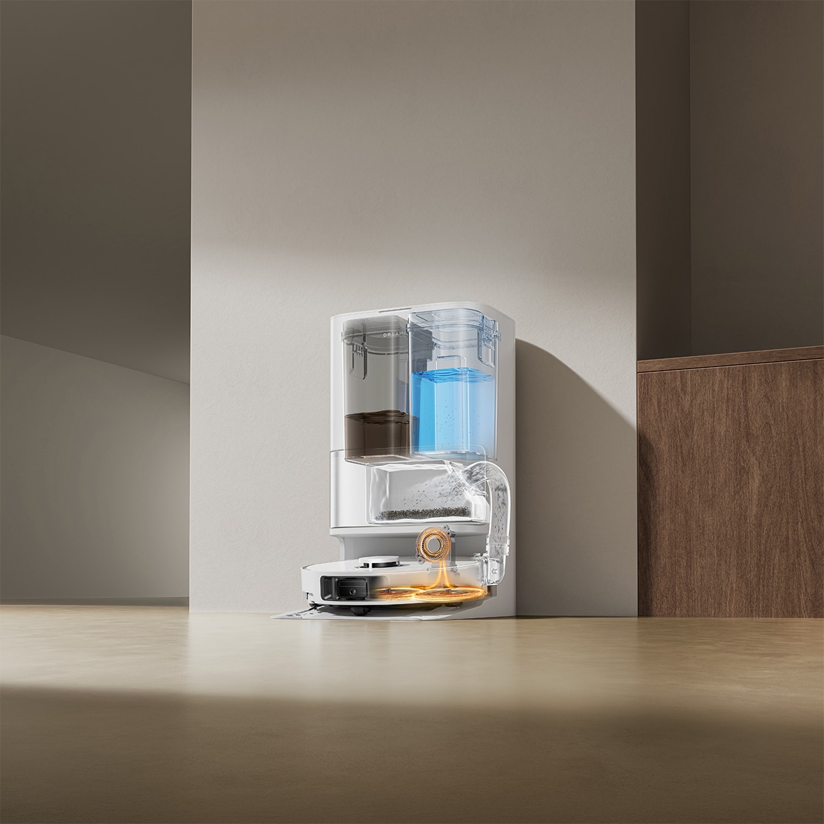 Robot aspirador y friegasuelos Dreame L10S Ultra Gen 3 con Tecnología SideReach Blanco-12