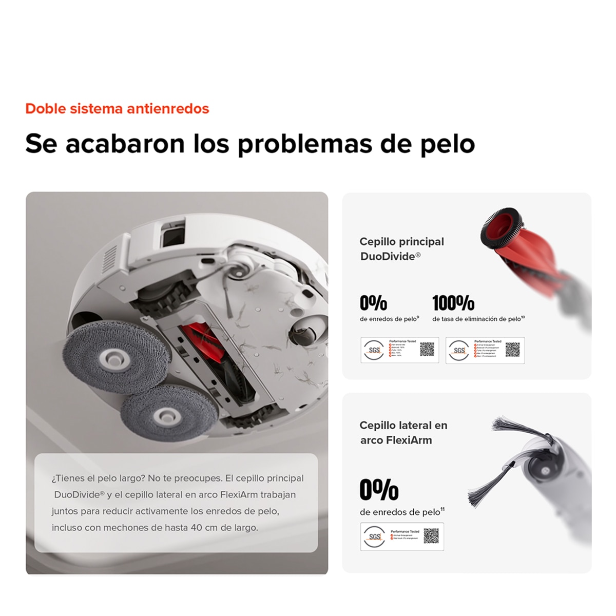 Robot aspirador y friegasuelos Roborock Qrevo Edge 2 Pro Blanco-4