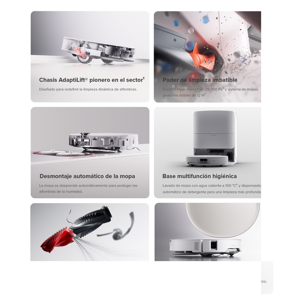 Robot aspirador y friegasuelos Roborock Qrevo Edge 2 Pro Blanco-7