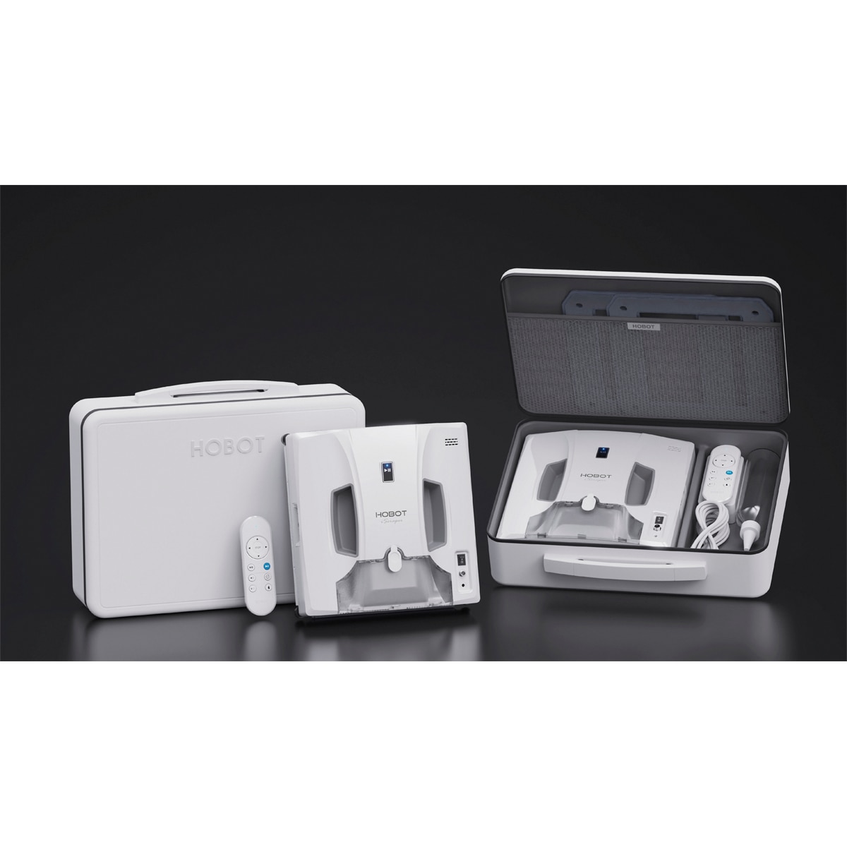 Robot Limpiacristales Smartbot Hobot SP10 Blanco-10