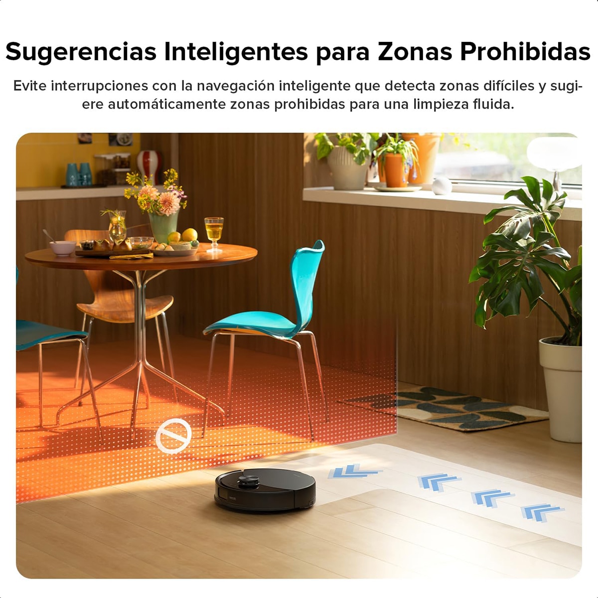 Imagen 8 de Robot aspirador y friegasuelos Roborock Q10 VF con funcion de mapeo automático - Negro Negro