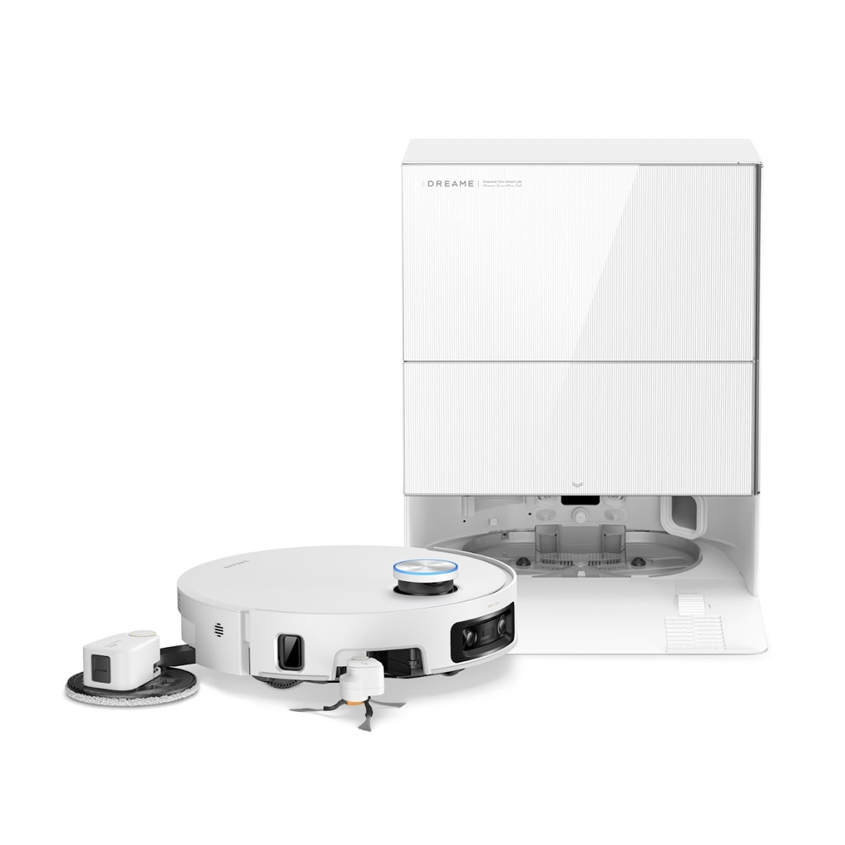 Robot aspirador y friegasuelos Dreame X60 Pro Ultra Complete Blanco-2