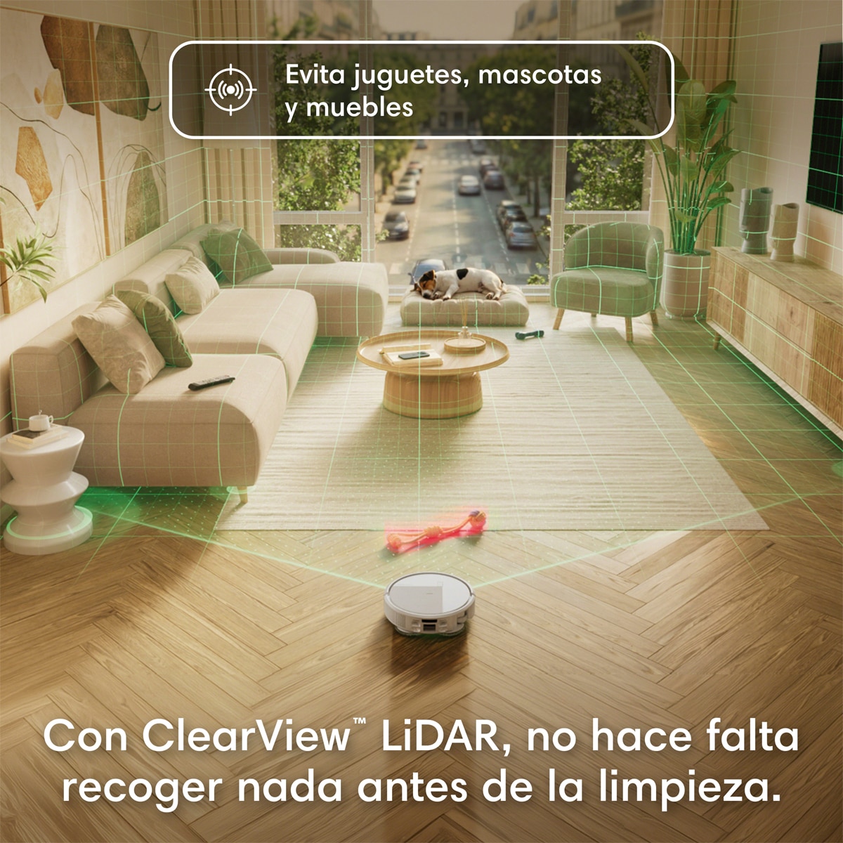 Robot aspirador y friegasuelos Roomba Plus 415 Combo y Base AutoWash multifunción, 20.000Pa, Mopas DualClean Elevables y secado con calor Blanco-6