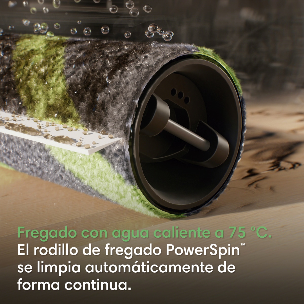 Robot aspirador y friegasuelos  Roomba® Max 776 Combo con Base AutoWash™ multifunción, 30.000 Pascales, rodillo de fregado extensible PowerSpin™ Negro-6