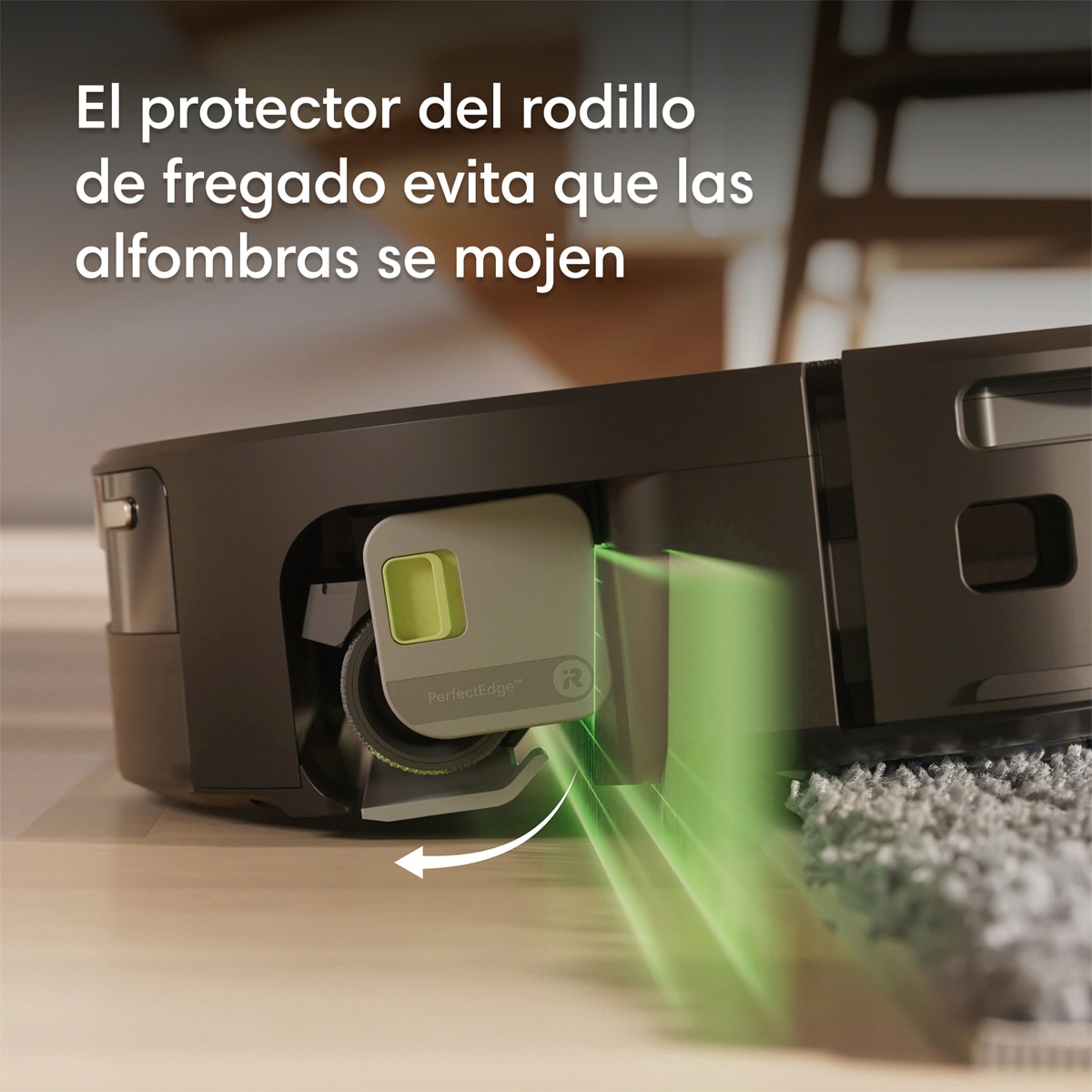 Robot aspirador y friegasuelos  Roomba® Max 776 Combo con Base AutoWash™ multifunción, 30.000 Pascales, rodillo de fregado extensible PowerSpin™ Negro-8