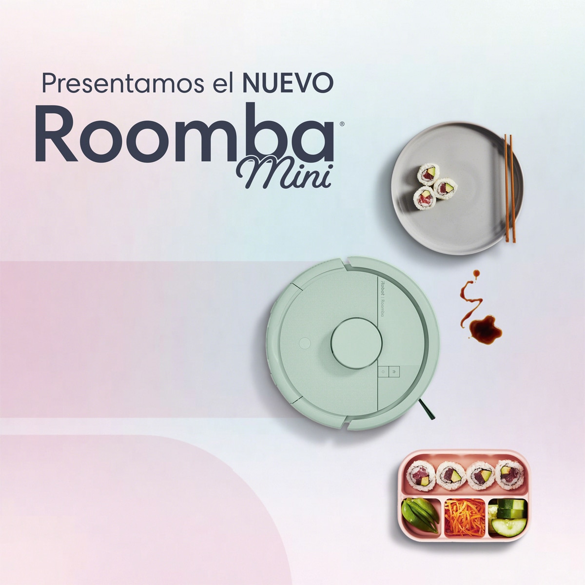 Robot aspirador Roomba® Mini con Base AutoEmpty™ con 90 días de autovaciado y 7.000 Pascales - Verde Verde-3
