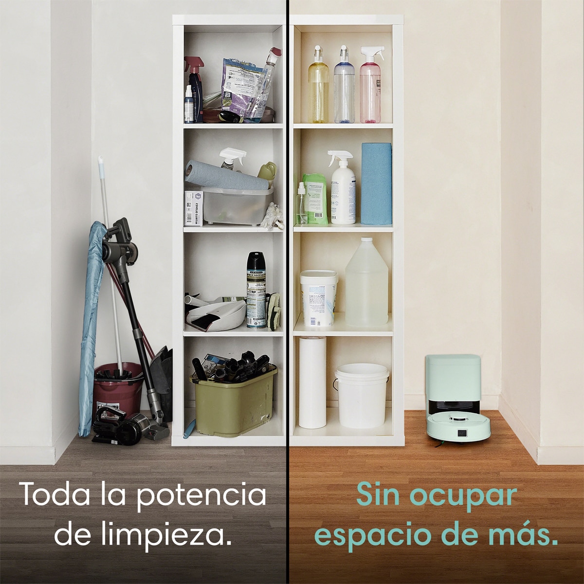 Robot aspirador Roomba® Mini con Base AutoEmpty™ con 90 días de autovaciado y 7.000 Pascales - Verde Verde-6