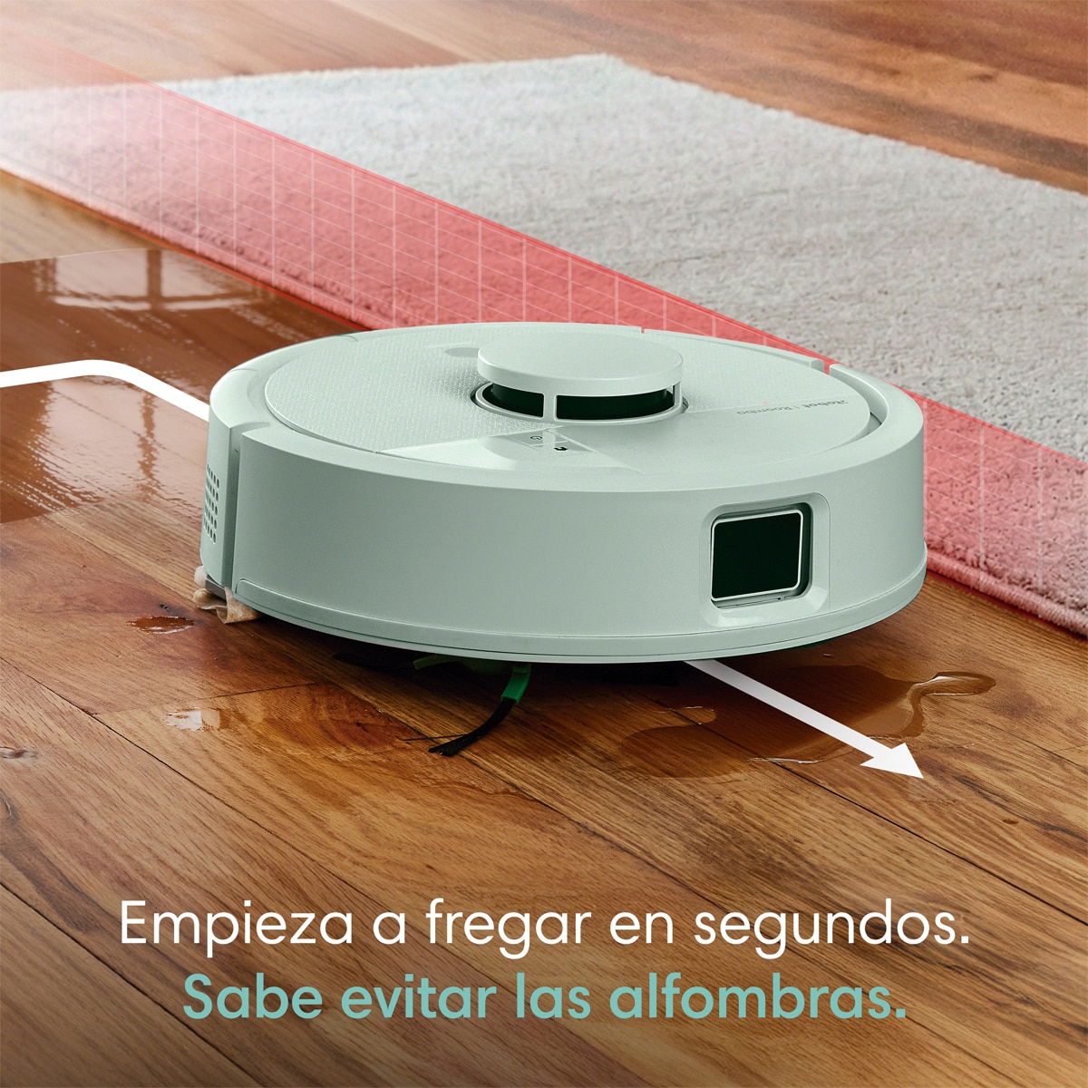 Robot aspirador Roomba® Mini con Base AutoEmpty™ con 90 días de autovaciado y 7.000 Pascales - Verde Verde-8
