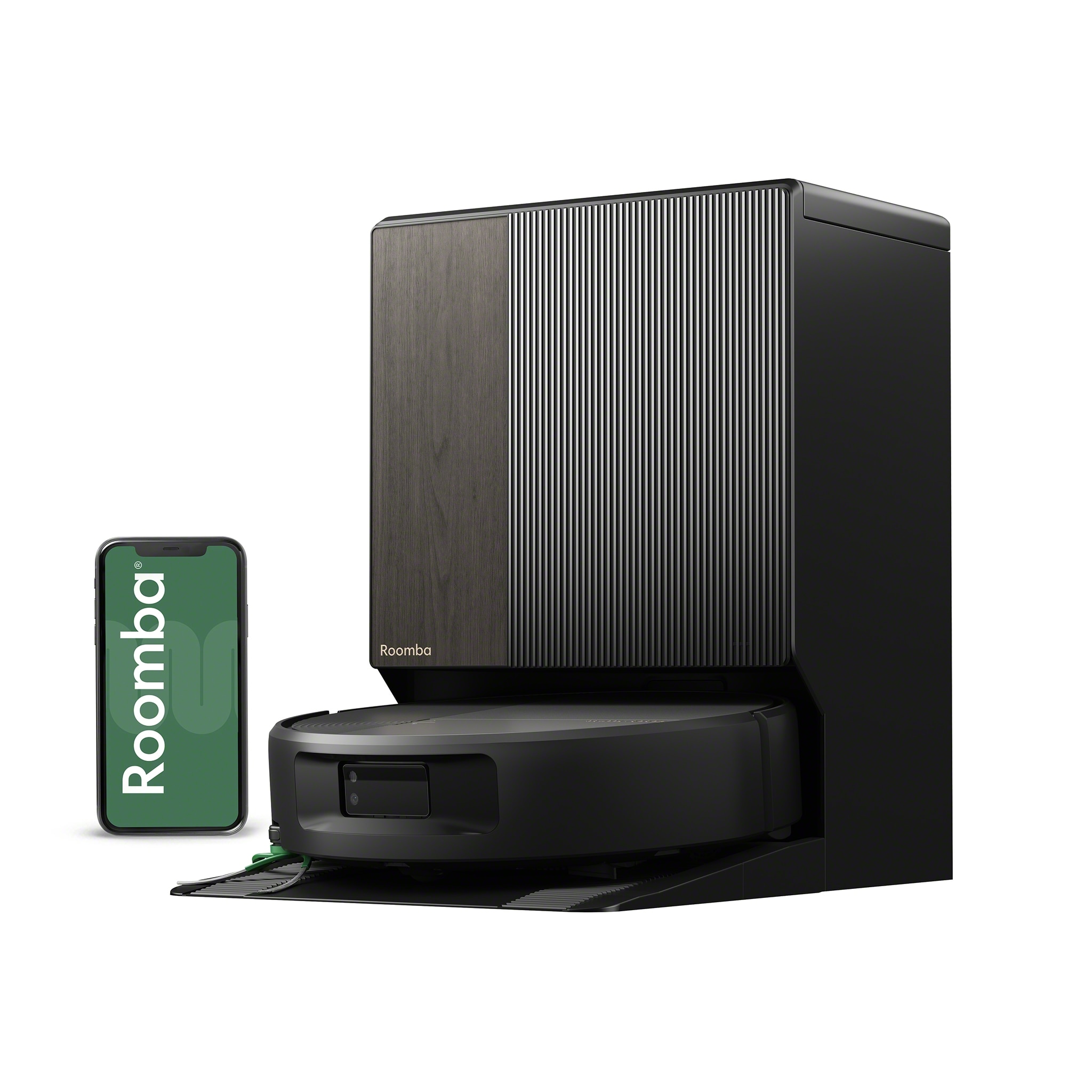 Robot aspirador y friegasuelos Roomba® 876 Combo + Base AutoWash™ con limpieza con vapor y 35.000 Pascales - Negro Negro-3