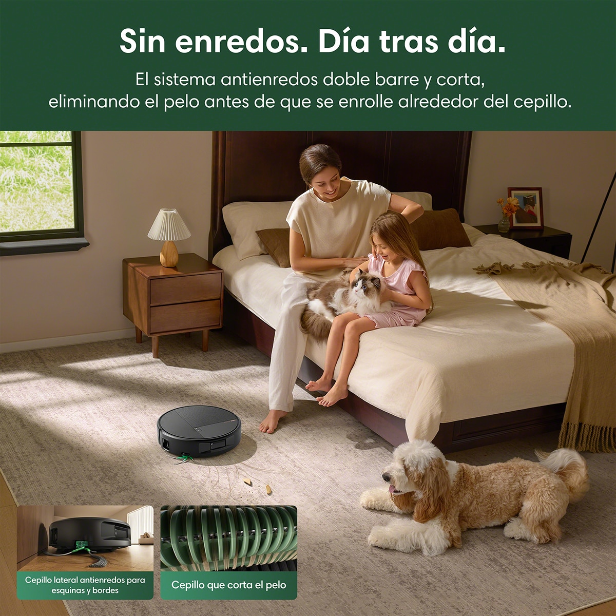 Robot aspirador y friegasuelos Roomba® 876 Combo + Base AutoWash™ con limpieza con vapor y 35.000 Pascales - Negro Negro-10