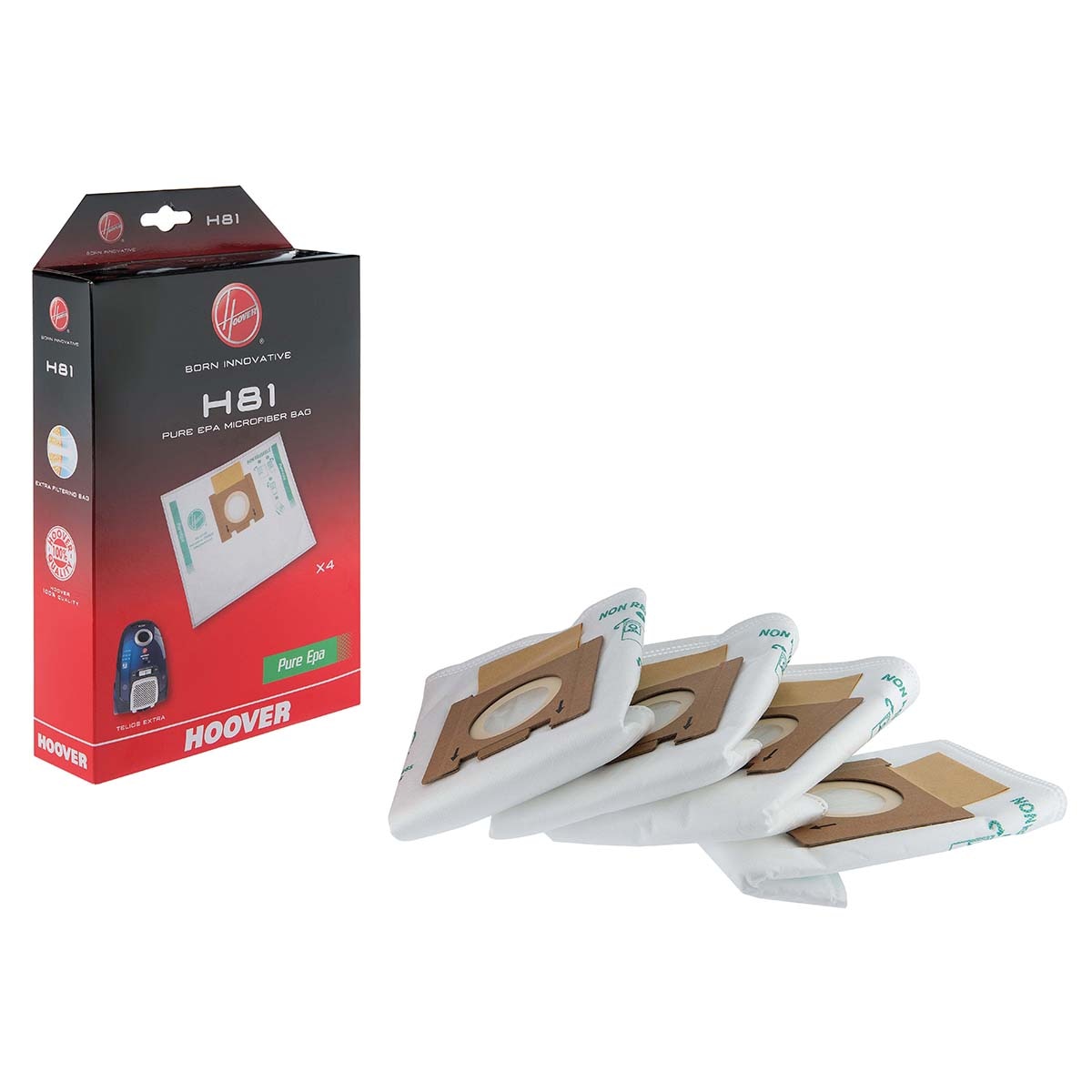Bolsas de aspirador Hoover H81 3