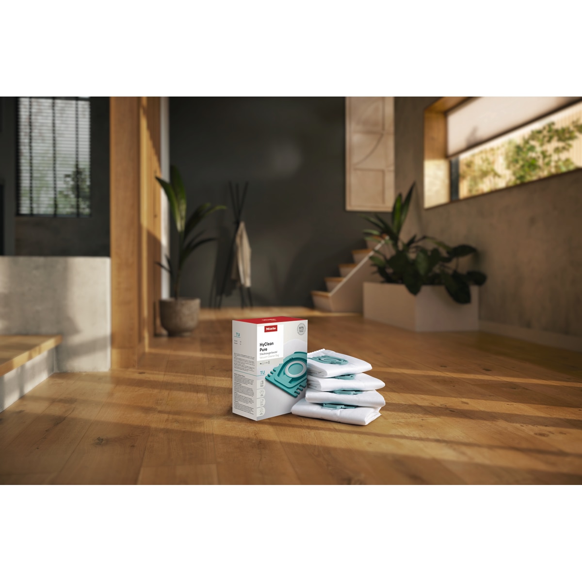 Pack 4 bolsas de aspirador Miele TU HyClean Pure 3