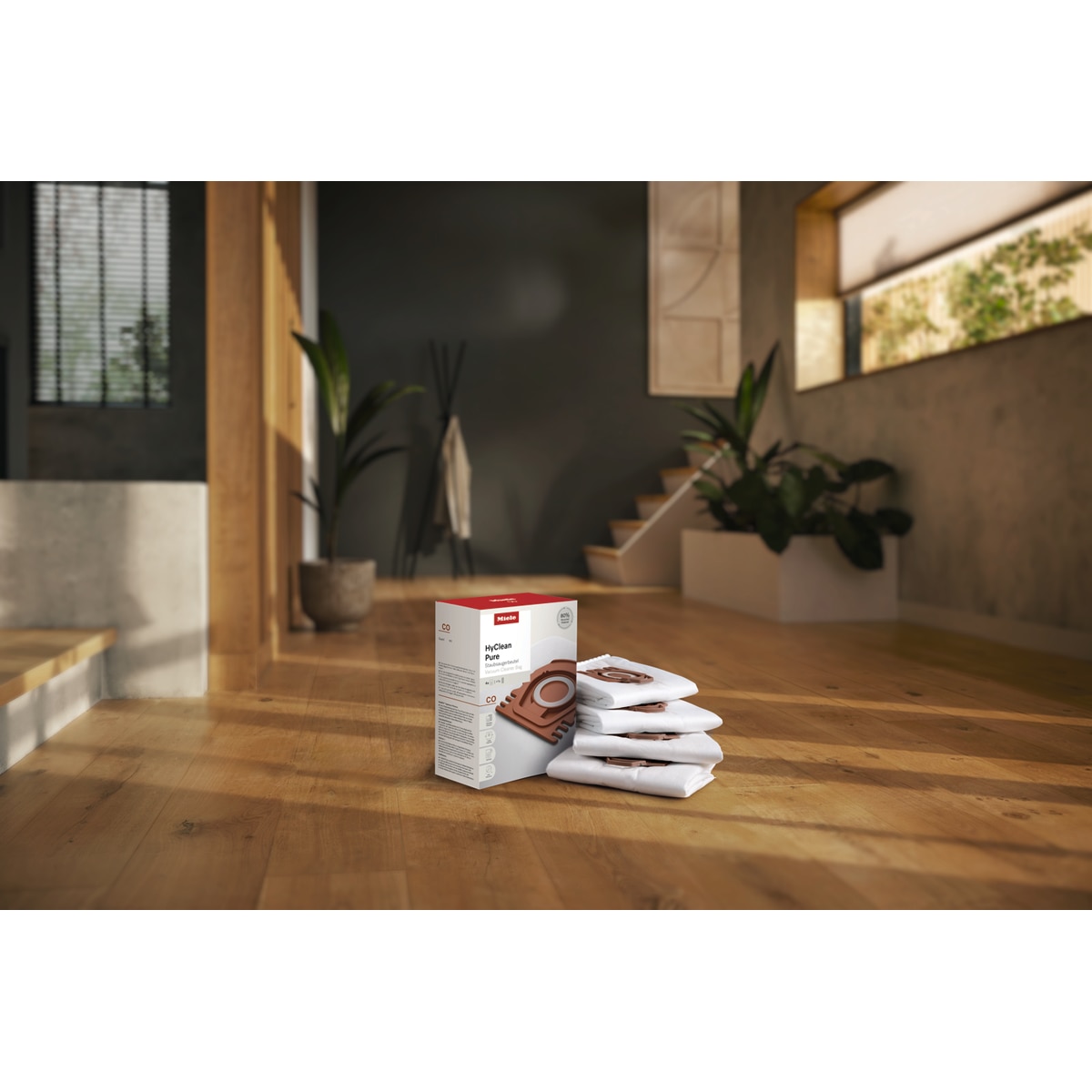 Pack 4 bolsas de aspirador Miele CO HyClean Pure 4