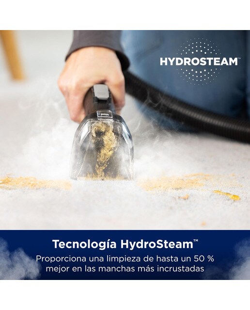 Aspirador quitamanchas para tapicerías HydroSteam Pro 3700N 3