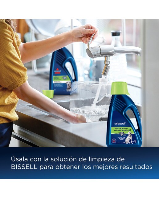 Aspirador quitamanchas para tapicerías Bissell Pet Pro Plus 37252 con manguera hydrorinse Verde / Negro-5