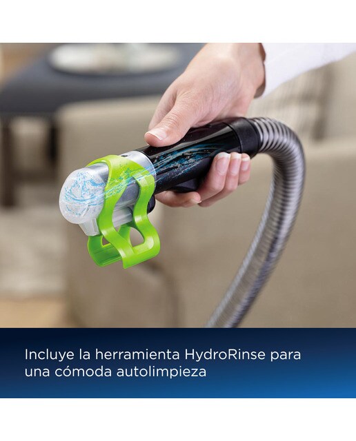 Aspirador quitamanchas para tapicerías Bissell Pet Pro Plus 37252 con manguera hydrorinse Verde / Negro-7