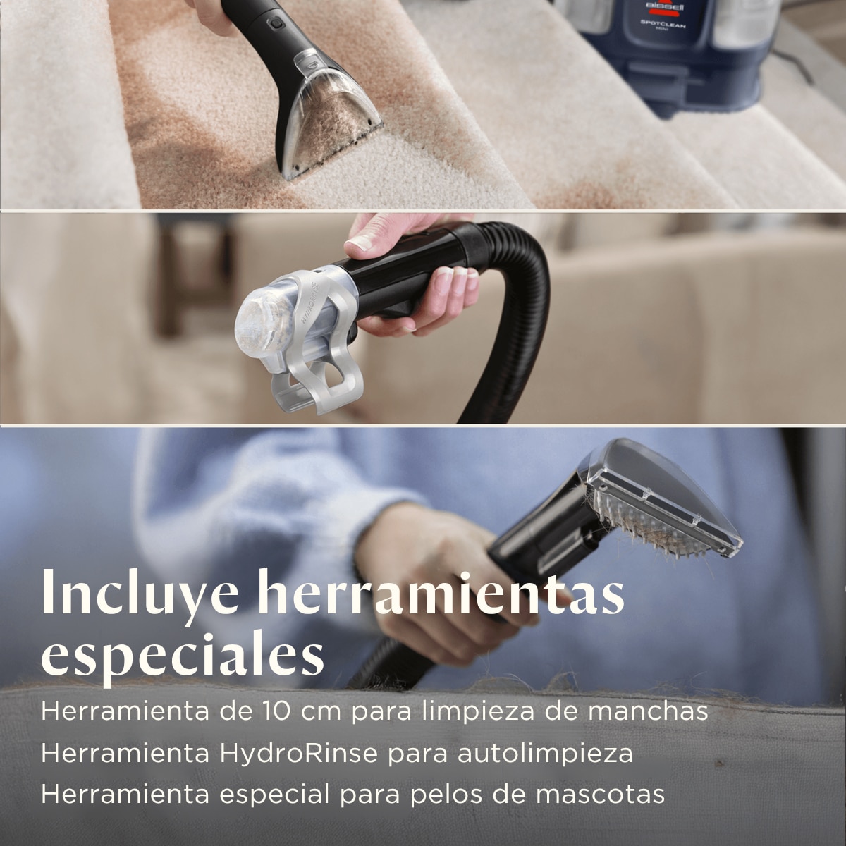 Aspirador Quitamanchas  Bissell SpotClean Mini 5
