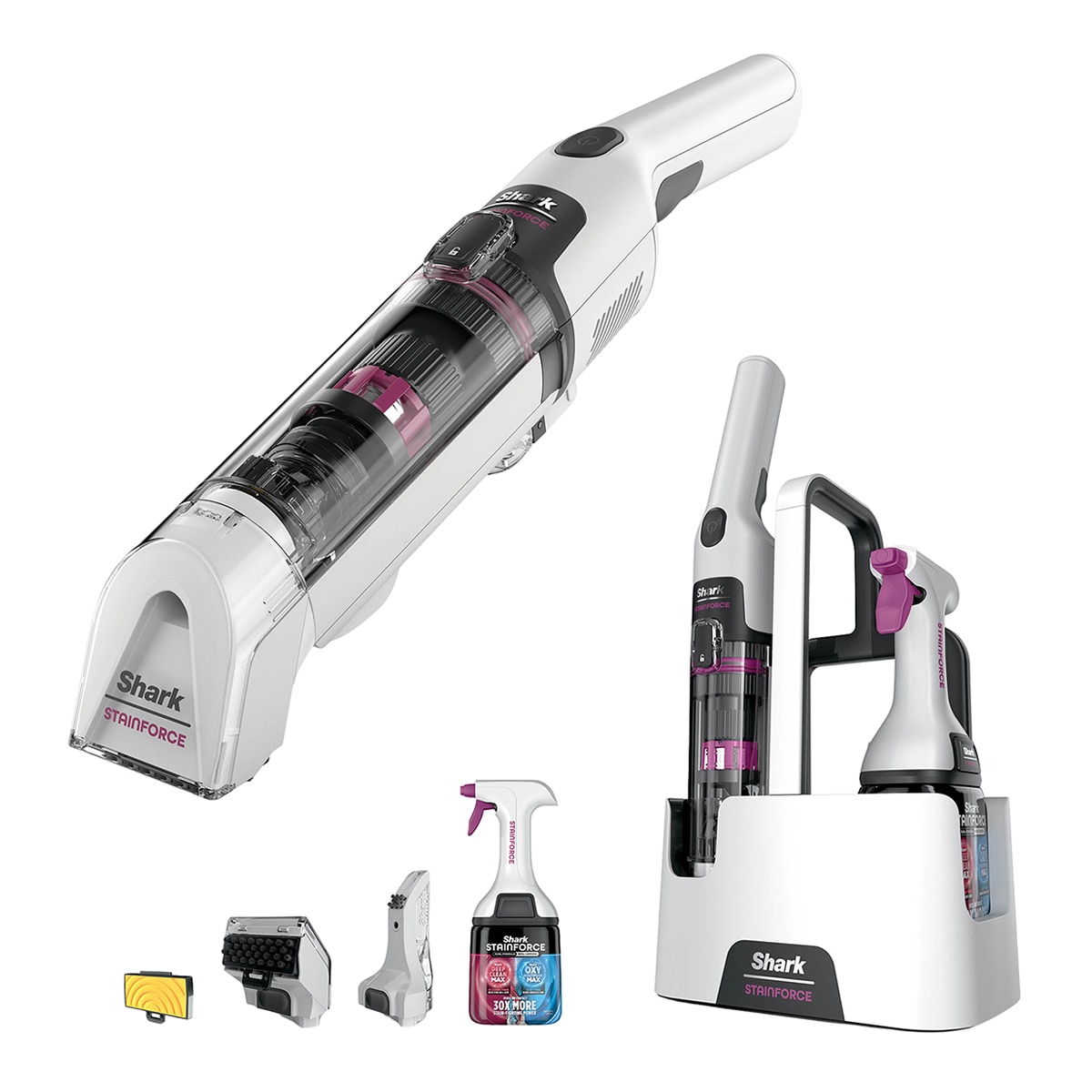 Imagen 0 de Limpiador de manchas sin cable Shark StainForce HX100EUT especial mascotas