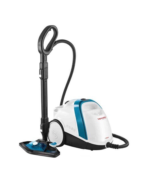 Vaporetto Polti Smart 100 B con cepillo Vaporforce, mata y elimina virus, gérmenes y bacterias